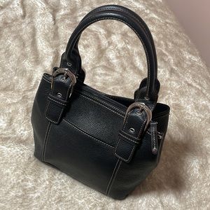 Mini Black Leather Bag